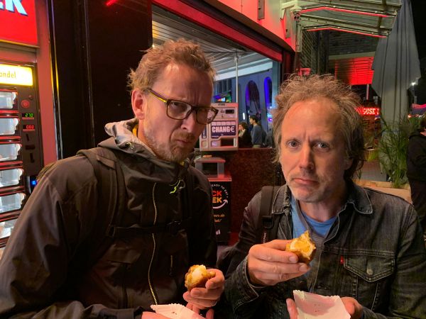 Pieter en Ronald in Groningen